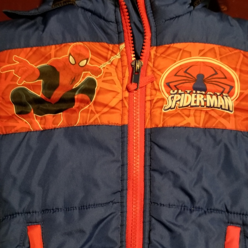 Spider Man Puff Coat